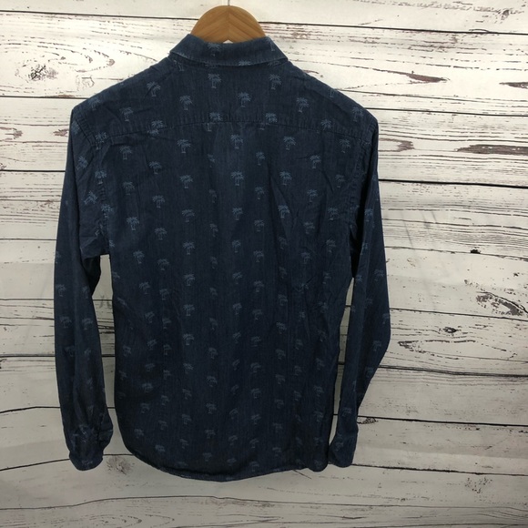 Steel & Jelly Mens Button Down Long Sleeve Shirt L - Picture 2 of 5